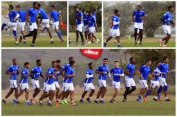 El colombiano Yustin Arboleda se integró al plantel del Olimpia el sábado en San Pedro Sula. Te mostramos las imágenes de su primer entreno en Tegucigalpa. Fotos Ronald Aceituno