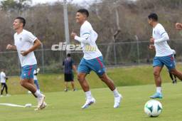 Brayan Moya trabaja con normalidad y apunta al Real España. Foto: Alex Pérez