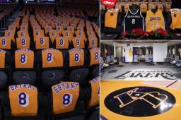 Los Ángeles Lakers le rindieron homenaje a Kobe Bryant en juego de NBA ante Portland Trail Blazers luego de haberse estrellado en su helicóptero.