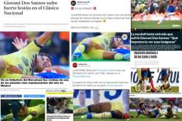 La prensa mundial reaccionó sorprendida tras la dura entrada del 'pollo' Briseño a Giovani dos Santos. Así titularon los diarios más importantes del mundo esta noticia.