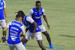 El delantero de la Selección de Honduras, Rubilio Castillo, espera poder ser titular frente a Chile. Fotos DIEZ