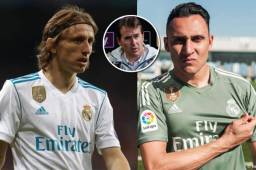 El técnico del Real Madrid habló del futuro de Luka Modric y mostró su respaldo a Keylor Navas.