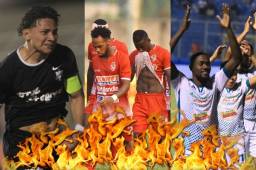 Honduras Progreso, Real Sociedad y Platense, los clubes que siguen peleando por no descender.