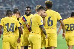 Carles Pérez le dio la victoria al Barcelona con dos tantos en la segunda mitad.