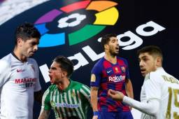 Este jueves regresa oficialmente la Liga de España tras varios meses de suspensión por la pandemia del coronavirus.