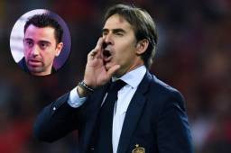 Julen Lopetegui es criticado por todos lados en España; Xavi, el más duro.