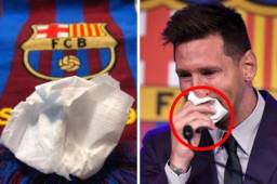 Venden en un millón de dólares un Kleenex con el ADN de Messi.