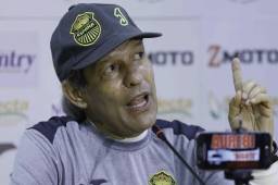 El entrenador del Real España, Carlos Restrepo, dice que tiene equipo para vencer al Olimpia ya que es un juego 'sabroso' y que motiva al jugador.