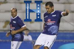 Amado Guevara estuvo participando ayer en un partido benéfico en Tegucigalpa.