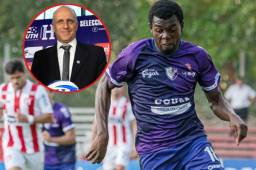 El delantero hondureño Carlos Fernández marcó un doblete con el Fénix de la primera división de Uruguay y está siendo observado por Fabián Coito.