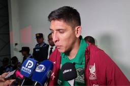 Edson Álvarez dio la cara tras la derrota de México ante Honduras en el estadio Nacional de Tegucigalpa. Foto: Diez.