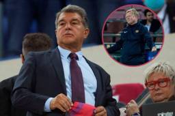 Laporta habló del futuro de Koeman antes del partido contra el Cádiz por la jornada seis de la Liga Española.