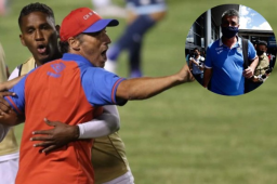 Pedro Troglio no se quedó sin hablar y dio su declaración de lo sucedido en el clásico ante el Motagua, donde lo acusan de iniciar el zafarrancho.