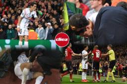 Te dejamos las imágenes más curiosas del Manchester United-PSG por los octavos de final de la Champions League. El argentino Ángel Di María fue mal recibido en Old Trafford.