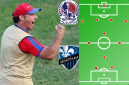 Pedro Troglio, técnico del Olimpia, está a pocas horas para encarar uno de los duelos más imporantes desde su llegada a Honduras. Es así que ya tiene casi definido el equipo que usará ante el Montreal Impact.