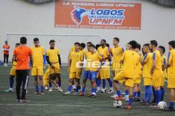 La UPNFM se prepara al cien por ciento para encarar el duelo del viernes ante Victoria en La Ceiba. Foto Diez: David Romero