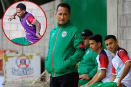 Jorge Pineda, es asistente técnico de Héctor Vargas en el Marathón que este jueves enfrentará al Real de Minas en San Pedro Sula. Foto DIEZ