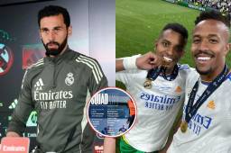 El jugador vuelve a una convocatoria del Real Madrid después de 4 meses de baja