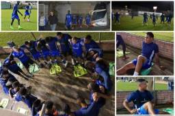 La Selección de Honduras realizó en Asunción su primer entreno de cara al amistoso con Paraguay. Lo hizo en la sede del Club Nacional. Acá las imágenes. Fotos @FenafuthOrg y @clubnacionalpy