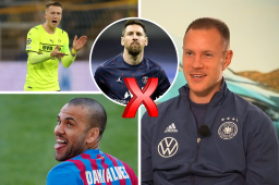 Marc André-Ter Stegen eligió su 11 ideal, dejó fuera a Messi y seleccionó siete del Barcelona actual. Estas son las dos sorpresas.