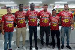 Francisco Ojeda, Carlos Bernárdez, Bryan Jonhson, Richard Rodríguez, Javier Portillo y Kevin Hoyos.