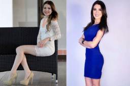 Alejandra Inestroza es una bella periodista hondureña que destaca en la televisión salvadoreña.