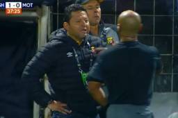 Soto fue expulsado en el minuto 38 del primer tiempo por reclamos.