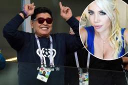 Maradona mantuvo un encuentro con Wanda Nara en Mar del Plata en 2006.