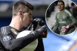 Courtois y Navas se pelearán el puesto en la portería del Real Madrid.