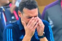 Rompió en llanto: las lágrimas de Lionel Scaloni tras consagrarse campeón del mundo con la selección de Argentina en Qatar 2022