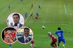 Fernando Palomo, Ándres Agulla y otros periodistas han reaccionado al triunfo polémico de Panamá ante El Salvador en el Estadio Cuscatlán.