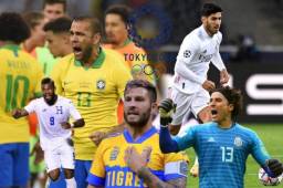 Estrellas que brillan en Europa acompañarán a los refuerzos de Honduras, Jorge Benguché y Bryan Moya, como los jugadores experimentados de las selecciones Sub-23 que participarán en los Juegos Olímpicos de Tokio 2021, entre ellos, tres jugadores del Real Madrid y un reciente campeón del mundo.