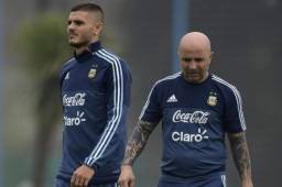 Sampaoli podría tomar en cuenta a Mauro Icardi tras la lesión de Lanzini.