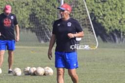 Pedro Troglio se pronunció y aclaró que Motagua también es un rival que está en la pelea por el primer lugar. FOTO: Ronal Aceituno.