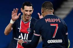 Di María y Mbappé estarían viviendo sus últimos meses como jugadores del PSG.