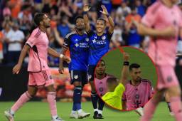 Sergio Busquets fue expulsado en el Cincinnati 6-1 Inter Miami.