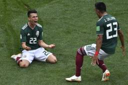 Hirving Lozano marcó a Alemania el gol del triunfo en el Mundial de Rusia 2018.