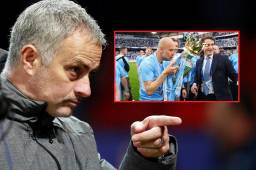 José Mourinho volvió a hablar del City de Pep Guardiola y dejó su dardo.