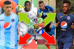 A menos de una semana para el inicio del Apertura-2018 el mercado de piernas en Honduras está llegando a su final.