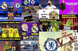 Estos son los mejores memes que dejó la primera jornada de la vuelta de cuartos por la Champions League: los triunfos del Real Madrid y Villarreal generan burlas al Barcelona.