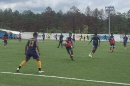 Cuba y Meluca FC se midieron en amistoso en el Estadio Cornelio Santos de Campamento, Olancho.