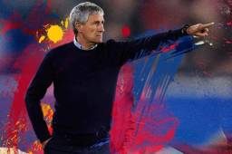 El entrenador español Enrique Setién fue anunciado como nuevo entrenador del Barcelona para sustituir a Ernesto Valverde. Foto cortesía