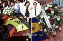 El entrenador hondureño Hernán García falleció el pasado jueves y fue enterrado el viernes en La Lima, ciudad donde residía. Hasta allá llegó el gesto de Los Temerarios con uno de sus principales fans.