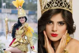 Daniela Villafranca es una bella joven hondureña que es modelo y además estudiante. Causó sensación en los desfiles por su traje.