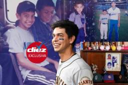 Danilo Dubón y su abuela Norma Maradiaga recibieron a DIEZ y le contaron los orígenes de Mauricio, quien destaca con Gigantes de San Francisco en la MLB.