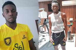 El hondureño Carlos “Muma” Fernández, pasó las pruebas médicas con VenadosFC de México. Fotos cortesía