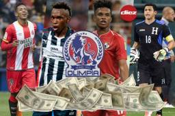 En los últimos años el Olimpia ha sido el club hondureño que más dinero ha ganado entre ventas de futbolistas y el tener a sus piezas en Mundiales. Aquí te presentamos los casos sin incluir el dinero que obtuvo por la participación de Honduras en Sudáfrica 2010, además hay ventas de hombres como Boniek García, Brayan Beckeles y otros, que en su momento no se informó el monto de la ganancia.