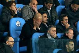 Pep Guardiola fue expulsado en el compromiso entre Manchester City y Liverpool disputado ayer.