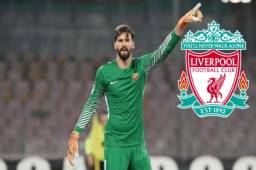 Está a punto de concretarse la llegada de Alisson Becker al Liverpool de la Premier League.