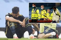 Granit Xhaka y Pablo Mari tuvieron que salir de cambio por lesión tres meses después de jugar su primer partido profesional.